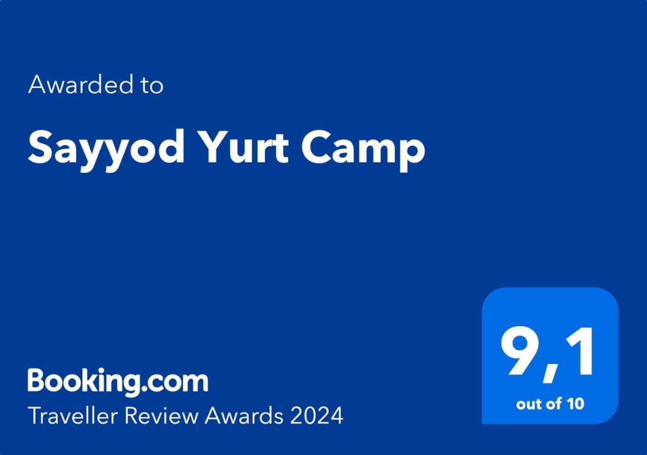Sayyod Yurt Camp-Yurt Camp In Uzbekistan Ξενοδοχείο Chuprak Εξωτερικό φωτογραφία